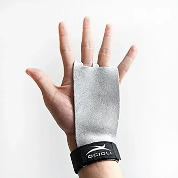 1 Pár Hand Grip Syntetická Kůže, Crossfit, Gymnastika Guard Chrániče Dlaní Vytáhnout Horizontální Bar Vzpírání Guantes Posilovny Obrázek