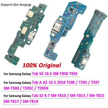 100% Originální USB Power Nabíjecí Konektor Připojte Port Dock Kabel Pro Samsung Tab S2 9.7 / SM-T810 / SM-T813 / SM-T815 / SM-T819 Obrázek
