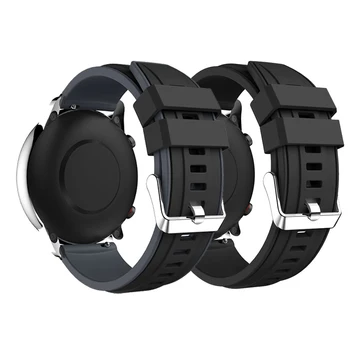 20mm Silikonové Sportovní Watchband Pro Ticwatch GTH E3 2 E Chytrý náramek Náramek Pro Huami Amazfit GTS 2 2E GTS2 Mini Bip Popruh Obrázek