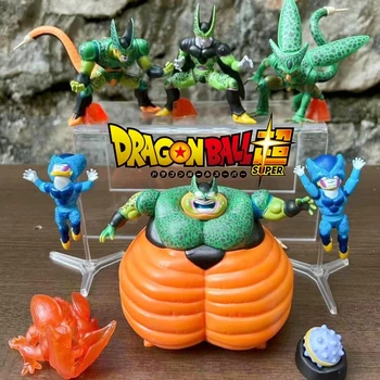 8ks Dragon Ball Postav Holomorfní Cele Anime Obrázek Gk Socha Mobilní Figurka Panenky Kolekce Model Pvc Hračky, Vánoční Dárek Obrázek