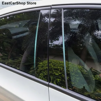 Auto, Dveře, Okna Prostředním Sloupci Výbava Dekorační Lišta na Ochranu Samolepky pro Nissan Teana J33 Altima L33 J32 2022 2021 2008-2020 Obrázek