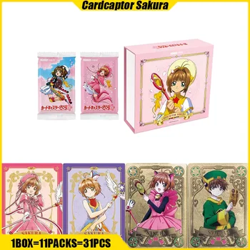 CACONI Card Captor Sakura Anime Postavy Hrací Karty Mystery Box Board Game Booster Box Hračky, Dárky k Narozeninám pro Chlapce a Dívky Obrázek