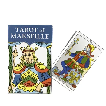 Mini Tarot Marseille, Tarot Paluba, Volný čas, Party, Stolní Hry, věštění, Proroctví Oracle Karty, Deskové Hry, Zábava Obrázek