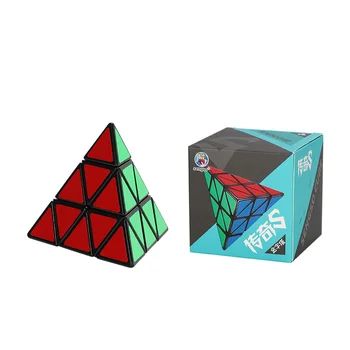 Sengso Legenda S Pyraminxed Magic Cube Hladký Dotek Samolepky Pyramind Neo Cubo Magico Puzzle Hra, Hračka Pro Začátečníky, Rychlost Cubing Obrázek