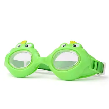 Venkovní Plavat Brýle Velký Rám Vodotěsné A Pro Děti Anti-Fog UV Ochrana Plavecké Brýle Pro 8-13 Let, Děti Obrázek