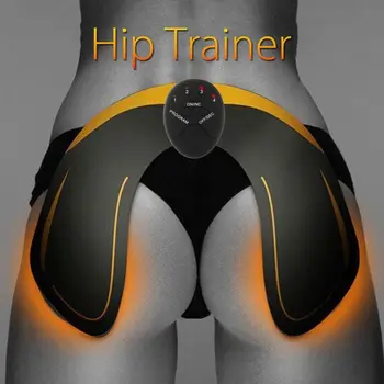 Zeštíhlující Masážní strojek, Bezdrátové Břišní Masér Elektrický Hip Svalové Stimulátor Hýždě ABS Stimulátor Gelové Polštářky Butt Lift Patch Obrázek