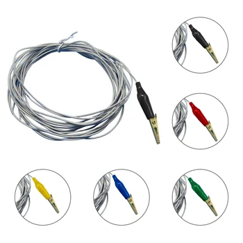 1,5 m délka aligátor klip elektrody pro EEG kabel bez konektoru 1ks Obrázek
