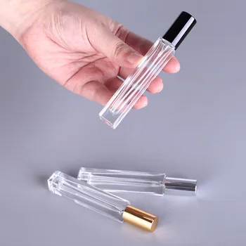 10/30 kus 10 ml transparentní prázdné sklo parfém láhev rozprašovač výparníku může být naplněna sprej parfém cestovní přenosné Obrázek