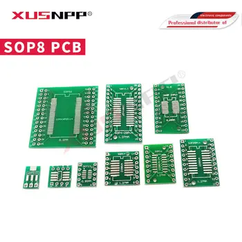 20KS TSSOP8 SSOP8 SOP8, aby DIP8 PCB SOP-8 SOP Převodem Deska DIP Pin Board Hřiště Adaptér Obrázek