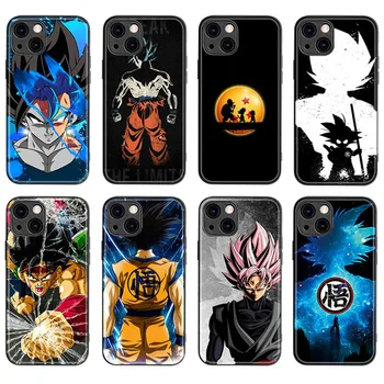 Anime Dragon Ball Tvrzené Sklo Pouzdro pro iphone 14 13 12 Mini 11 X Xs Pro Max 8 7 6 6S Plus Son Goku Vegetaiv Nárazuvzdorný Coque Obrázek