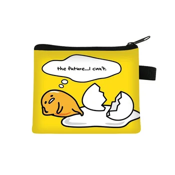 Kreslená Postavička Děti je Nula Peněženka Student Headset Bag Roztomilý Mini Krátké Karty Taška Datový Kabel Usb Storage Bag Skladování Taška Obrázek
