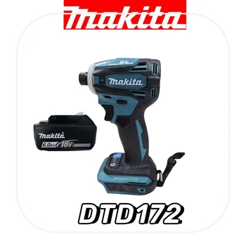 Makita DTD172 180 N·M Dobíjecí Akumulátorové Dopad Řidiče 18V LXT BL Střídavý Motor Elektrický Vrták Dřevo/Šroub/T-Mode Power Tools Obrázek