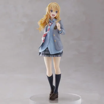 Miyazono Kaori Akční Figurky Váš Lie v dubnu Údaje Školní Uniformy Dívka PVC Anime Model Kolekce Hraček Narozeninový Dárek Ornamen Obrázek