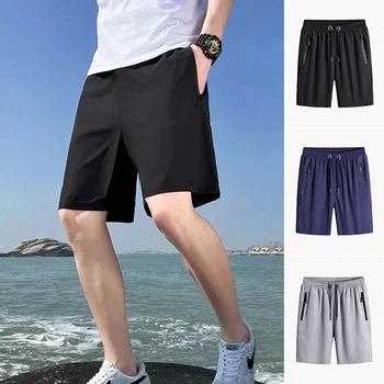 Muži, Krátké Kalhoty, Plavky Pláž Surf Šortky rychleschnoucí Lehká Nepromokavá UPF 50+ se zapínáním na Zip Kapsy Obrázek