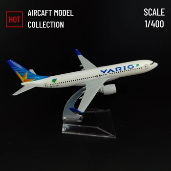 Měřítko 1:400 Kovové Letadlo Replika Brazílie Varig B737 Airlines Boeing Airbus Diecast Model Letectví Miniaturní Umělecká Výzdoba, Hračka Obrázek