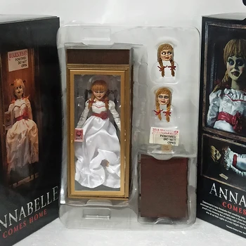 NECA Annabelle Přijde Domů, Akční Figurky Panenka Annabelle Obrázek Model Toy Doll Dekorace Dárek 18cm 7inch Obrázek