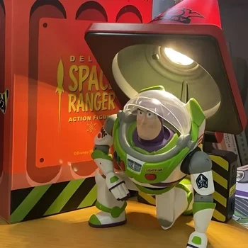 Originální Disney Buzz Rakeťák Zátaras Světlo Toy Story Série Osvětlení 5h Dlouhou Výdrž Ornamnet Kolekce Xmas Hračky Obrázek