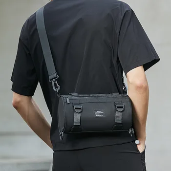 Pánské Messenger Bag Crossbody Polštář Muže Tašky přes Rameno Essentials Backpack Doprava Zdarma Manžela Luxusní Satrachel Hrudi Plátno Obrázek