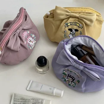 Roztomilé Sanrio Storage Bag Roztomilý Kuromi, Můj Melodie, Pochacco Karikatura Přenosné velkokapacitní Kosmetická Taška Příslušenství pro Dívky Dárek Obrázek