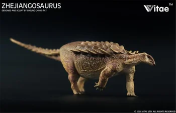SKLADEM! Vitae Zhejiangosaurus Lishuiensis Obrázek Ankylosaurus Dinosaurus Hračky Zvířat Sběratel Dekorace Dospělí Dárek Obrázek