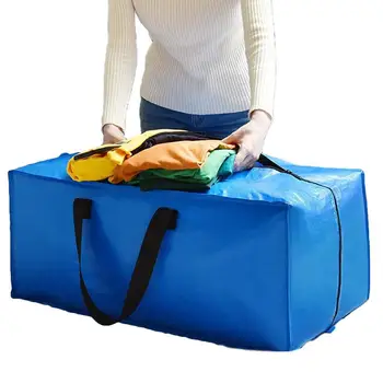 Skládací Duffle Cestovní Taška Extra Velká Cestovní Tašky Pro Zavazadla Pojme Až 65 Lbs Odolná Taška Velká Kapacita Obrázek