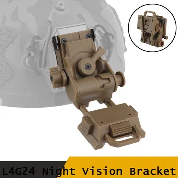 Taktické L4G24 Night Vision Držák Pro Rychlé Helmu Vojenské CS Lovecký Výcvik Mount Kit PVS15 / PVS18 / PGPNVG18 Příslušenství Obrázek