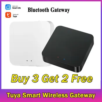 Tuya Smart Wireless Bluetooth Gateway Hub Most Smart Home Časovač, Rozvrh, Smart Life Dálkové Ovládání Práce S Alexa Google Domov Obrázek