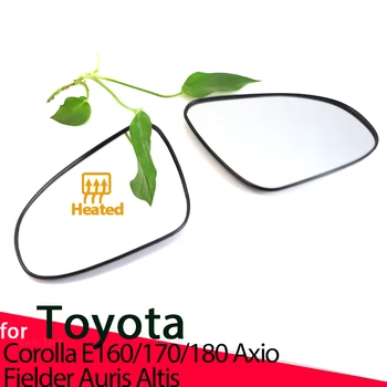 Vlevo Vpravo Boční Dveře Vyhřívané Křídlo Zrcadlo Sklo Zpětná Zrcátka Deska pro Toyota Corolla E160 E170 E180 Axio Fielder Auris Altis Obrázek
