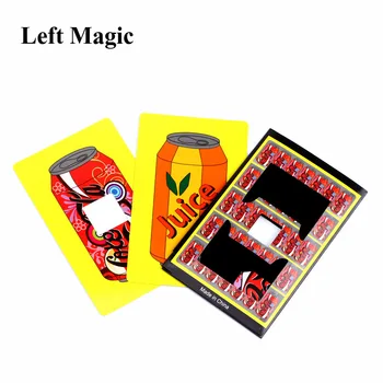Vtipné Cola Změnit Šťávy Magické Triky, Close Up Magic Rekvizity, Karty, Magie, Mentalismu iluze, Děti, Hračky Snadné dělat, C2012 Obrázek