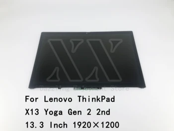 13.3 Palce, 1920×1200 Pro Lenovo ThinkPad X13 Jóga Gen 2 2. Dotykový LCD Displej Digitizer Shromáždění 5M11C82039 Obrázek