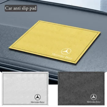 1ks Auto Logo Přenositelnost Středové Konzole, loketní Opěrce Umístění Anti Slip Pad Pro Mercedes Benz B C E Class W164 W140 W203 W204 Obrázek