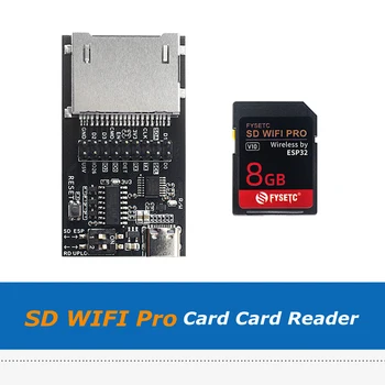 1ks SD WI-fi Pro Bezdrátový Přenos 8GB SD Karta Základní na ESP32 s Card Reader & Uploader Podporu websever Pro 3D Tiskárny Část Obrázek