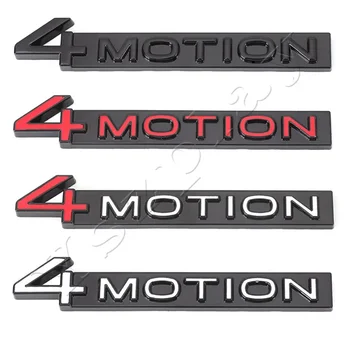 1X 3D Kovové 4 MOTION 4motion Nálepka Car Přední maska Odznak Znaku pro Volkswagen GOLF, Polo, Tiguan Jetta Car Styling Příslušenství Obrázek