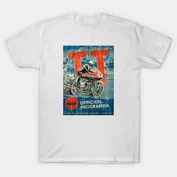 2021 Pánské/Dámské Letní Bílé Street Móda, Hip Hop Caltex Motocykl T-shirt Cotton Trička Krátký Rukáv Topy Obrázek