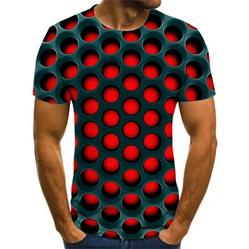 2023 Letní Nové 3D Tištěné Pánské T-Shirt Legrační Ležérní Punk Gothic O-Neck Krátký Rukáv Volné Vše, co Nadrozměrné T-Shirt XXS-6XL Obrázek