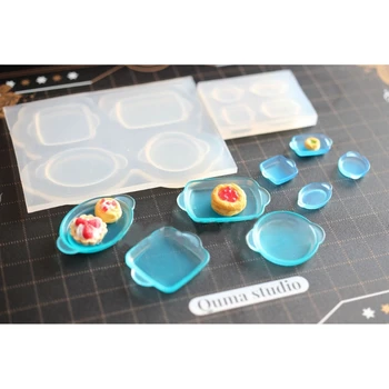 3D Mini Zásobník Candy Plechovky Silikonové Formy Epoxidové Pryskyřice Licí Formy Řemeslo DIY Desktop Ornament Formy Ručně vyráběné Šperky Dělat Nástroj Obrázek