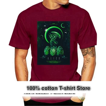 Alien Movie Poster Pánské Vtipné Tričko Hip Hop Harajuku Tričko Gym Tričko 100% Bavlna T Košile, Krátké Košile Pro Muže Obrázek