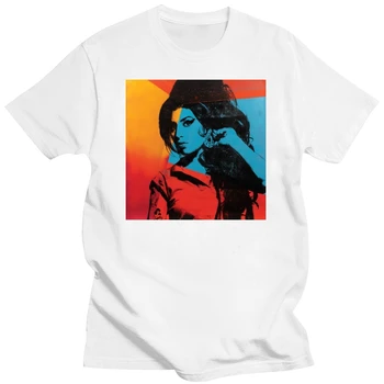 Amy Winehouse Retro Pop Art Tričko New pop Kultura Tričko Vintage Trička Unisex Přítel Tričko Obrázek