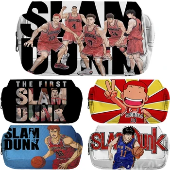 Anime Slam Dunk Shohoku Tužka Případě, Make-Up Bag Organizátor Sakuragi Hanamichi Penál Děti Zip Pouzdro Pro Skladování Školní Potřeby Obrázek