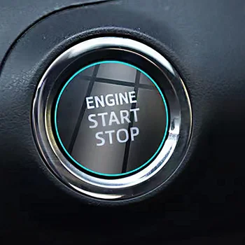 Auto TPU Ochranné Fólie Motoru Tlačítko Start Kryt Spínač Pro Lexus GX460 Ct200h ES Fsport GS GX JE LS LX NX RX UX Obrázek