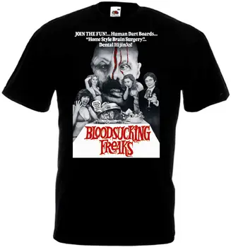 Bloodsucking Freaks v6 t-shirt black horor plakát všech velikostech S-5XL Obrázek