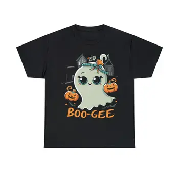 Boo Gee Roztomilé Halloween Ghost Graphic Tee Tričko, S-5XL Obrázek