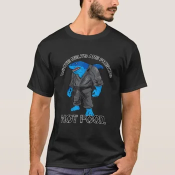 Brazilské Jiu-jitsu Žralok Bojových Umění T-Shirt Nové 100% Bavlna Létě O-Krk Krátký Rukáv Ležérní Pánské T-shirt Velikost S-3XL Obrázek
