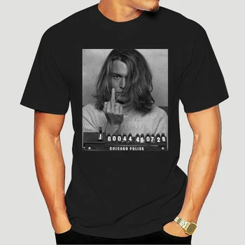 Camiseta Retro para hombre, camisa de mujer con estampado de Johnny Depp, talla Europea s-xxxl, Zm1, 5806X, nueva Obrázek