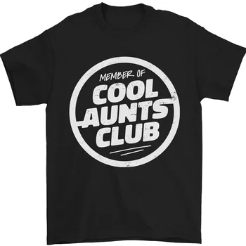 Cool Zie Club 100% Bavlna Teta Den Členských T-Shirt Obrázek