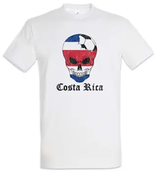 Costa Rica Fotbalové Komety Tričko Kostarický Fotbal Fotbal Vlajky Vlajky Obrázek