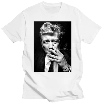 David Lynch Pánské Černé Tričko Tees Oblečení Značky Bavlna Muži Oblečení Mužské Slim Fit Košile T Obrázek