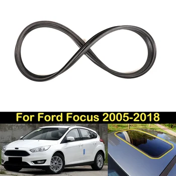 DECHO Auto střešního okna těsnění gumové těsnící pásky lišty Pro Ford Focus 2005 06 07 08 09 10 11 12 13 14 15 16 17 2018 Obrázek