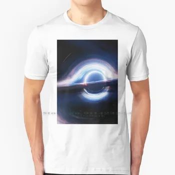 Event Horizon T Tričko Bavlněné, 6XL, Interstellar Christopher Nolan Černá Díra Obrázek