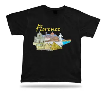 florencie, Galerie Uffizi, Ponte Vecchio, Santa Croce fontána neptun tričko tričko dlouhý rukáv Obrázek